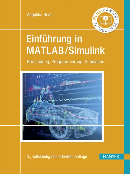 Title details for Einführung in MATLAB/Simulink by Angelika Bosl - Wait list